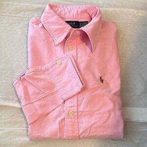 Polo by Ralph Lauren Light Pink Oxford Button-Down Shirt